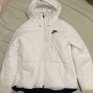 Nike White Puffer
